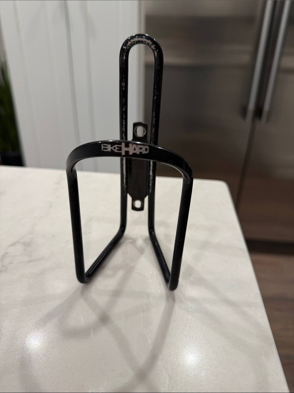 Black Bike Bottle Cage - Secure Mount Storage